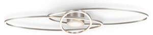 BRILAGI - Plafoniera LED dimmerabile APOLLO LED/58W/230V 43,2x101,2 cm cromo + telecomando