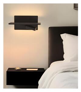 OSCAR APPLIQUE LED 11W 3000K CON MENSOLA E LUCE ORIENTABILE E CON PORTA USB E DOPPIA ACCENSIONE