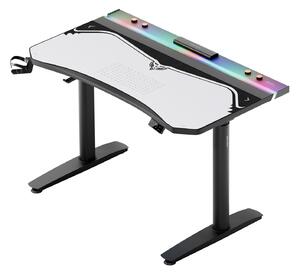 Grande tappetino gaming da scrivania, grigio, 120x52 cm: Diablo X-Forge Nightwolf Moon