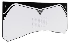 Grande tappetino gaming da scrivania, grigio, 160x60 cm: Diablo X-Forge Nightwolf Moon