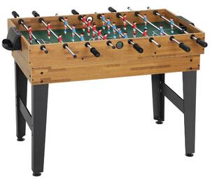 SPORTNOW Tavolo da Gioco 13 in 1 con Calciobalilla, Ping Pong, Air Hockey, Biliardo, Scacchi e Altri, Noce | Aosom Italy