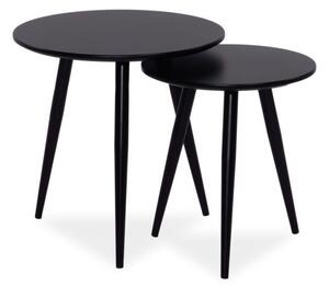 Set di tavolini da soggiorno ALOJZ - nero