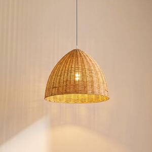 Lampada a sospensione Laverne Lindby, dimmerabile, Legno chiaro, Soggiorno / Sala da pranzo, Legno, Scandinavo, Lampada a sospensione