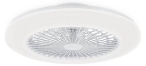 Philips Ventilatore da soffitto LED Amigo, bianco, 58 cm, CCT, DC dimmerabile, Bianco / Opale, Soggiorno / Sala da pranzo, Plastica, Moderno