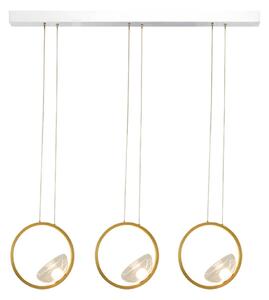 Zambelis Lampada a sospensione 23029, dimmerabile, Ottone / Oro, Soggiorno / Sala da pranzo, Alluminio, Moderno, Lampada a sospensione