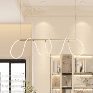 Zambelis Lampada a sospensione 19254, Ottone / Oro, Soggiorno / Sala da pranzo, Metallo, Moderno, Lampada a sospensione