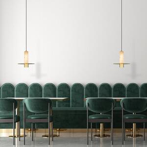 Zambelis Lampada a sospensione 2549, dimmerabile, Ottone / Oro, Soggiorno / Sala da pranzo, Metallo, Lampada a sospensione