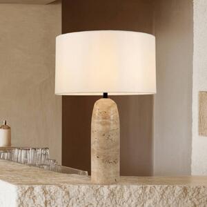 Zambelis Lampada da tavolo 25428, Crema / Ambra, Soggiorno / Sala da pranzo, Pietra, Lampada da tavolo