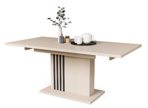 LEONEL Beige (Champagne) – TAVOLO MODERNO ALLUNGABILE FINO A 180 cm!