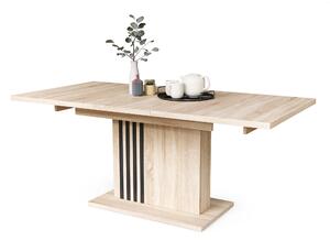 LEONEL Rovere Sonoma – TAVOLO MODERNO ALLUNGABILE FINO A 180 cm!