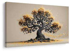 Quadro su tela – Albero della vita mistico