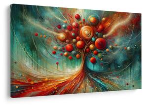 Quadro su tela – Albero della vita colorato