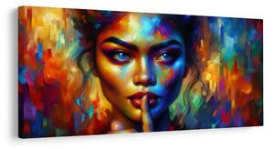 Quadro su tela – Donna misteriosa