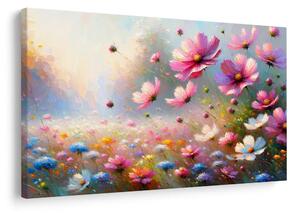 Quadro su tela – Fiaba floreale
