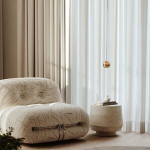 Steinhauer Exclusive - lampada a sospensione - BELLUNO - ottone - vetro metallo - Ø 10cm - LED - 4587ME