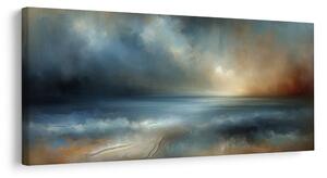 Quadro su tela – Mare calmo in astrazione