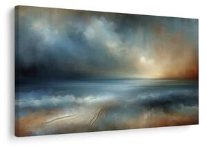 Quadro su tela – Mare e tramonto