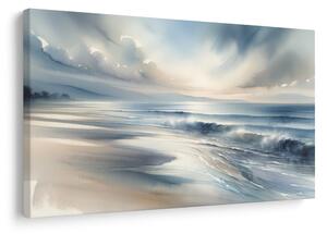 Quadro su tela – Mare calmo all’alba