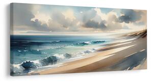 Quadro su tela – Tocco del mare su tela