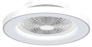 Ventilatore da soffitto LED Tibet, bianco, DC, silenzioso Mantra Iluminación, Tibet, dimmerabile, Bianco, Soggiorno, Metallo, Moderno