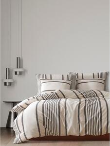 Biancheria da letto beige per letto matrimoniale 200x200 cm Astana – Mijolnir