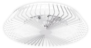 Ventilatore da soffitto Himalaya con LED, app e telecomando, bianco Mantra Iluminación, Himalaya, dimmerabile, Bianco, Soggiorno, Metallo, Moderno