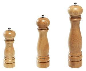 Macinapepe di Legno Chiaro con Macina in Ceramica