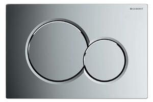 Geberit Sigma01 - Placca di comando SIGMA01, cromato brillante 115.770.21.5