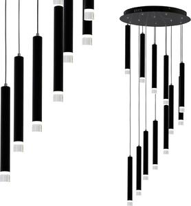 Lampada a sospensione 12W LED CARBON ML6161 Milagro