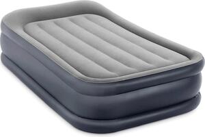 Intex DuraBeam+ Deluxe Pillow Rest Raised Materasso singolo grigio