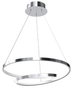 Milagro LUCERO 48W LED lampadario a soffitto a sospensione cromo