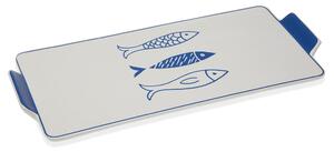 Vassoio in porcellana decoro pesce