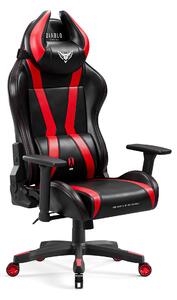 Sedia da gaming Diablo X-Horn 2.0 Normal Size, Nero-rosso