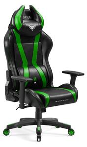 Sedia da gaming Diablo X-Horn 2.0 Normal Size: nero-verde