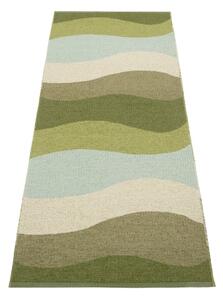 Passatoia da interno/esterno verde 70x200 cm Urvi Woods – Pappelina