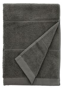 Asciugamano tipo terry grigio scuro in cotone 50x100 cm Line – Södahl