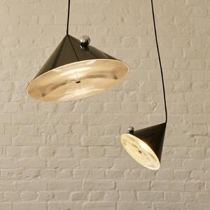 Tom Dixon Lampada a sospensione Pose, dimmerabile, Verde, Soggiorno / Sala da pranzo, Metallo, Design, Lampada a sospensione