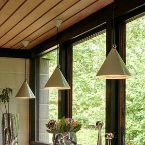 Tom Dixon Lampada a sospensione Pose, dimmerabile, Alluminio / Grigio / Zincato, Soggiorno / Sala da pranzo, Metallo, Design, Lampada a sospensione