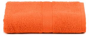 Telo Bagno In Cotone Minorca Standard Spugnissima Tinta Unita Arancio Caleffi