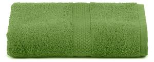 Telo Bagno In Cotone Minorca Standard Spugnissima Tinta Unita Verde Caleffi