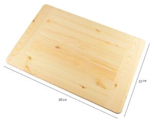 Asse da pasta in legno massiccio con Bloccasse