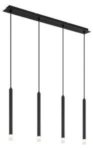 Globo 15629-4 - Lampadario a sospensione con filo BLAKE 4xG9/4W/230V nero