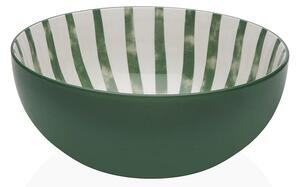 Insalatiera verde 22,5 cm in porcellana