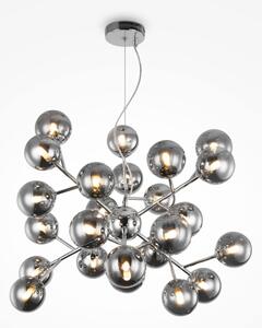 Maytoni MOD545PL-24CH - Lampadario sospeso con cavi DALLAS 24xG9/28W/230V colore fumé