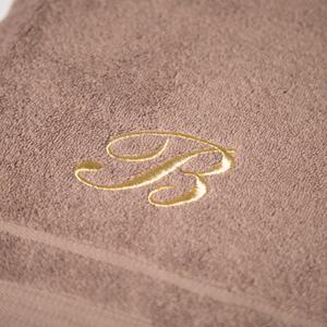 Asciugamano Con Ospite Ricamata, In Cotone Caleffi