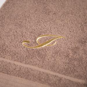 Asciugamano Con Ospite Ricamata, In Cotone Caleffi