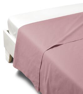 Lenzuolo Superiore SINGOLO Percalle Tinta Unita ROSA Percalle Caleffi