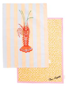 Set 2 canovacci 70x50 cm Lobster