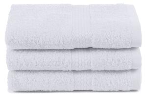 Asciugamano Ospite In Cotone Minorca CM. 40X60 Hotellerie Tinta Unita Bianco Caleffi