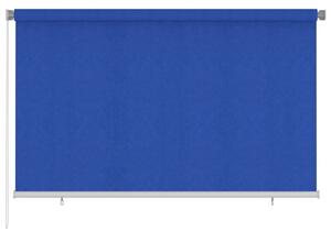 Tenda a Rullo per Esterni 240x140 cm Blu HDPE